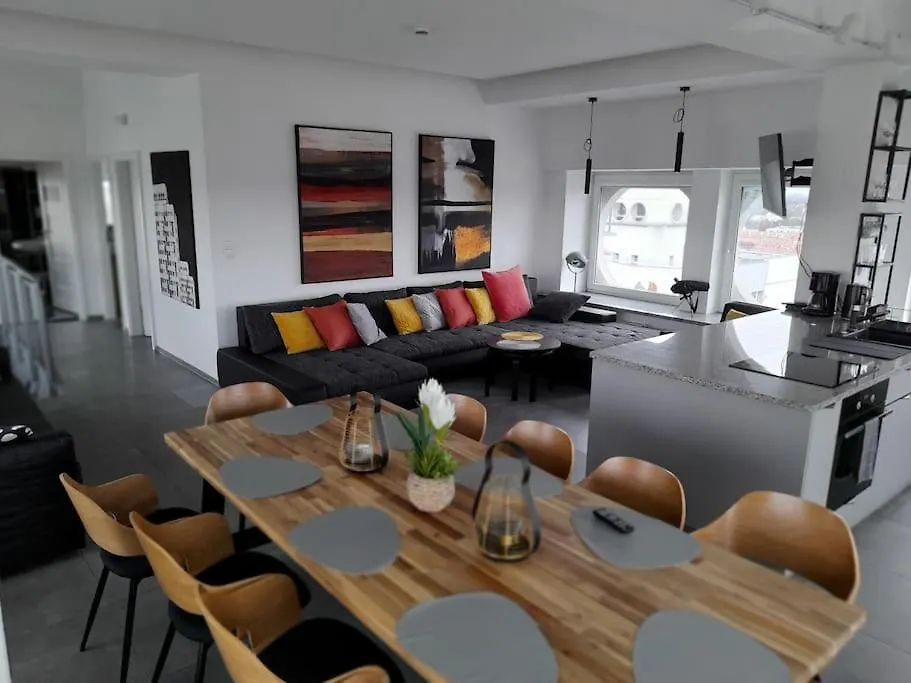 100M2 Penthouse On Top Of The City 1000Mb/S, Airc. Wrocław Polónia