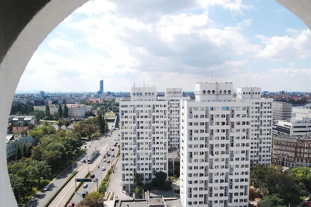 Apartamento 100M2 Penthouse On Top Of The City 1000Mb/S, Airc. Wrocław