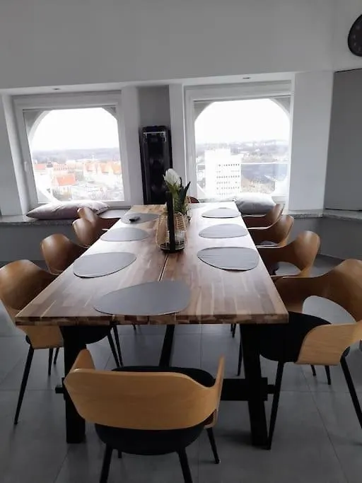 Apartamento 100M2 Penthouse On Top Of The City 1000Mb/S, Airc. Wrocław