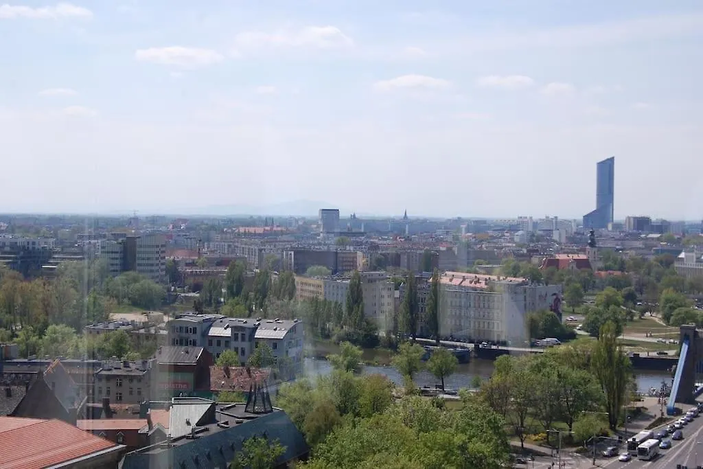 100M2 Penthouse On Top Of The City 1000Mb/S, Airc. Wrocław